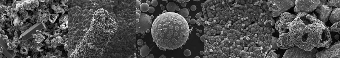 Mikrostruktury materiałów - pięć zdjęć mikroskopowych MSAGroup
