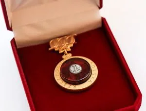 Professor Wojciech Franus - honorary label "Meritorious for Invention"